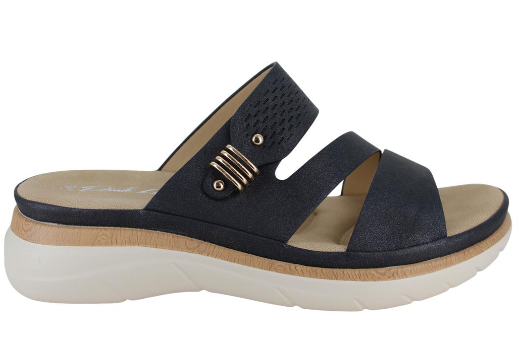 PINK LATTE SANDALIA SLIP ON PLATAFORMA ELEGANTE MUJER 96565