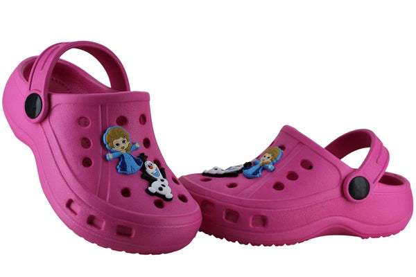 FROZEN SANDALIA CLOG BAÑO PLAYA BUNGEE PIN LIGERA NIÑA 96593