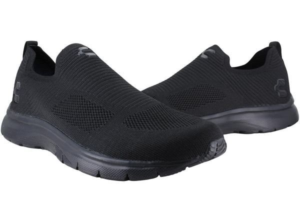 CHARLY TENIS SNEAKERS SLIP ON CASUAL SPORT GYM HOMBRE 96721