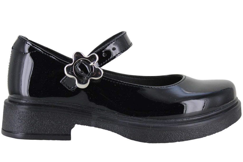 YUYIN ZAPATO BALERINA MODA ESCOLAR CHAROL HEBILLA NIÑA 96764