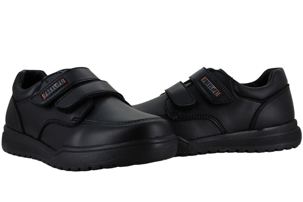FREE LIFE ZAPATO ESCOLAR MODA FORMAL DOBLE BROCHE NIÑO 96772
