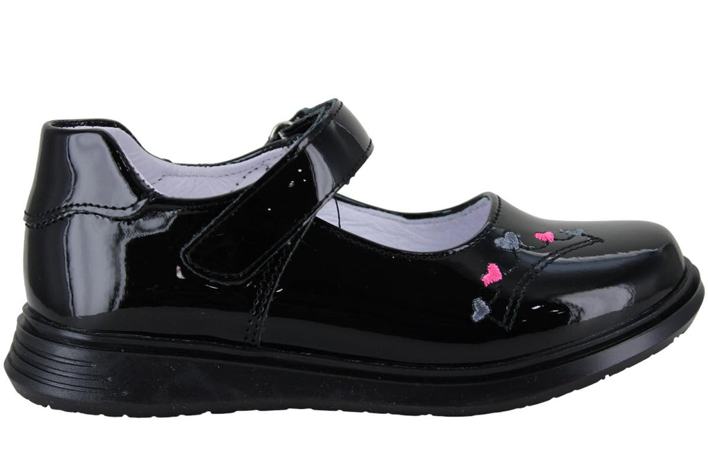DOMINIQ ZAPATO BALERINA ESCOLAR FORMAL CHAROL NIÑA 96784