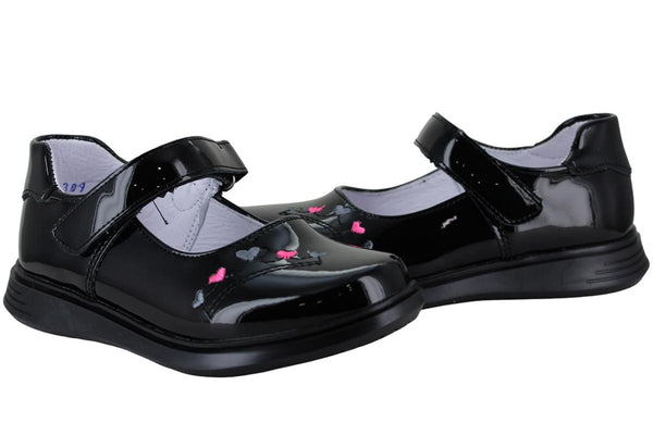 DOMINIQ ZAPATO BALERINA ESCOLAR FORMAL CHAROL NIÑA 96784
