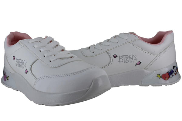 REEDITION TENIS SNEAKERS URBANO MODA CASUAL BT21 NIÑA 96899