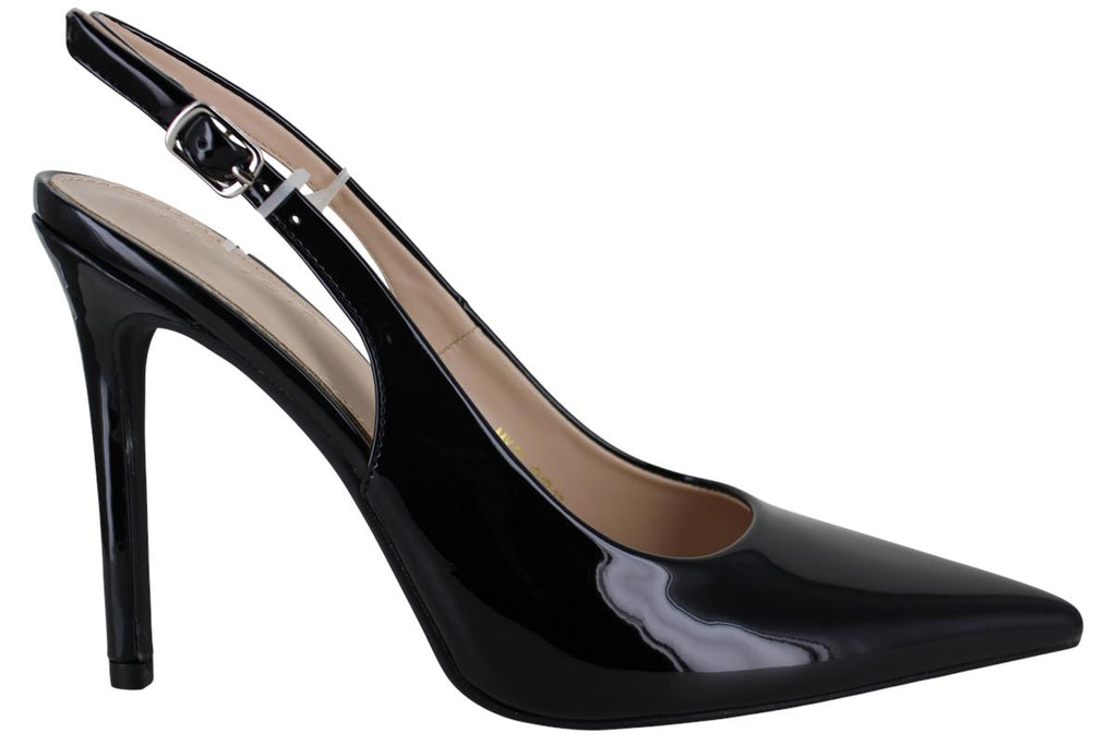 PERUGIA ZAPATILLA TACON ALTO MODA FIESTA CHAROL MUJER 96912