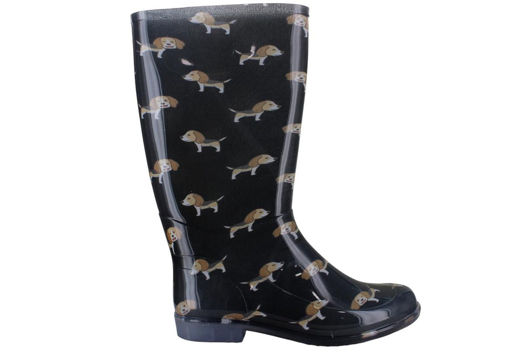 SANDAK BOTA ALTA TACON LLUVIA CHARCOS AGUA GOMA MUJER 96980