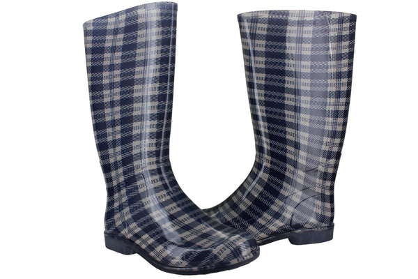 SANDAK BOTA ALTA TACON LLUVIA CHARCOS AGUA GOMA MUJER 96982