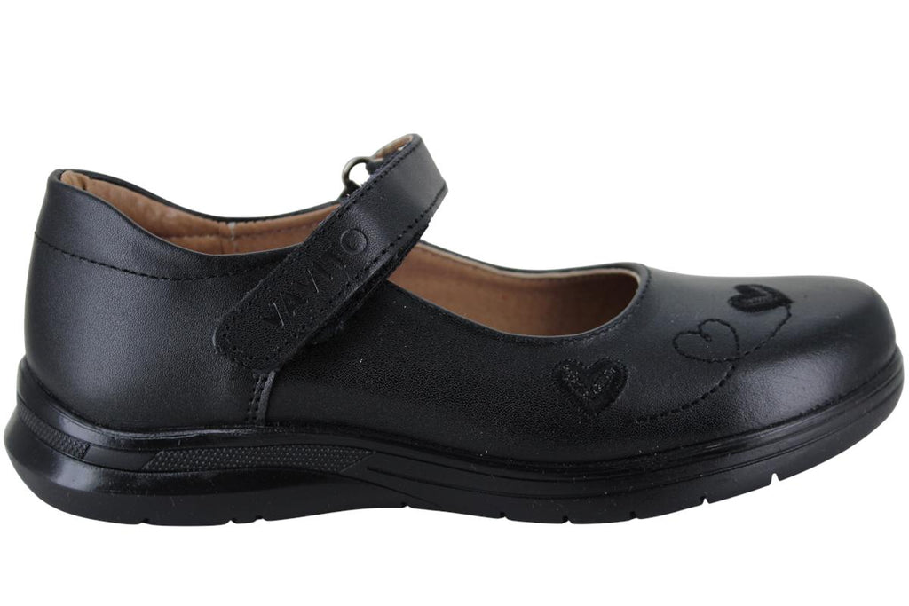 VAVITO ZAPATO BALERINA MODA FORMAL ESCOLAR PIEL NIÑA 97001