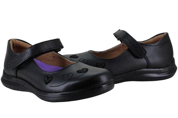 VAVITO ZAPATO BALERINA MODA FORMAL ESCOLAR PIEL NIÑA 97001