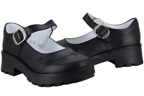 CAMILLY ZAPATO BALERINA ESCOLAR FORMAL HEBILLA NIÑA 97005
