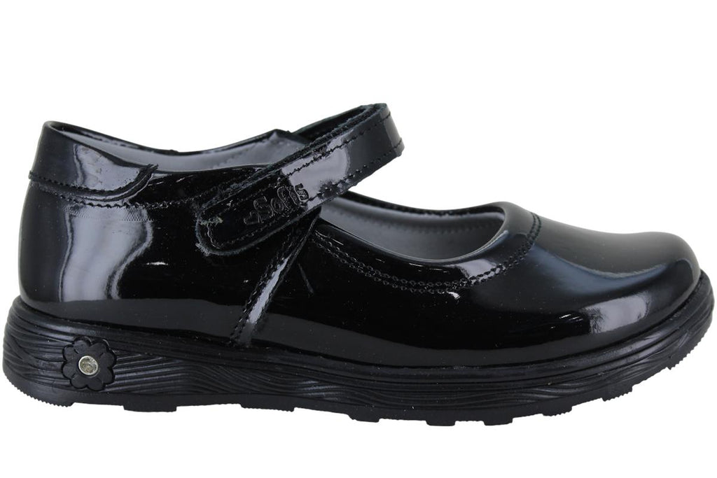 SOFIS ZAPATO BALERINA MODA ESCOLAR FORMAL CHAROL NIÑA 97019