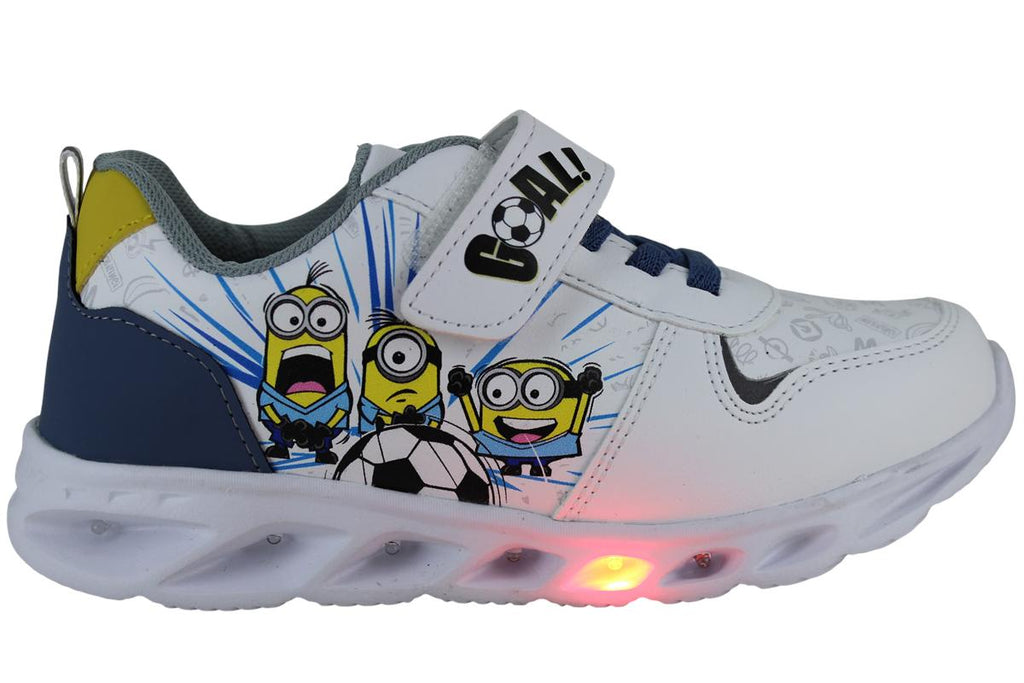 TROPICANA TENIS URBANO MINIONS FUTBOL SPORT LUCES NIÑO 97031