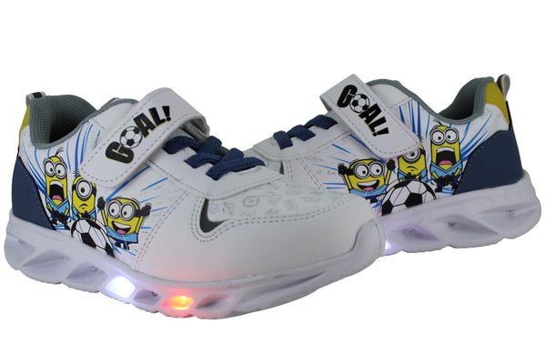 TROPICANA TENIS URBANO MINIONS FUTBOL SPORT LUCES NIÑO 97031