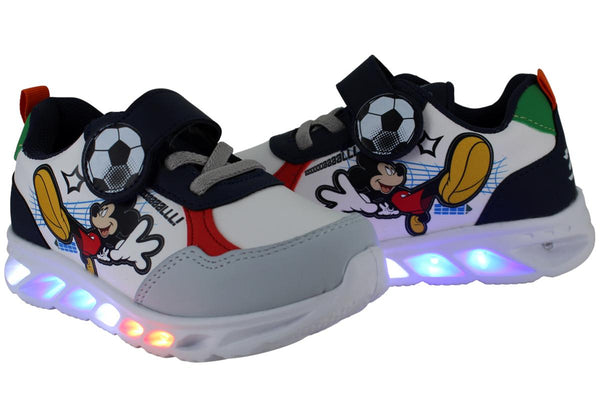 TROPICANA TENIS URBANO MICKEY FUTBOL SPORT LUCES NIÑO 97032