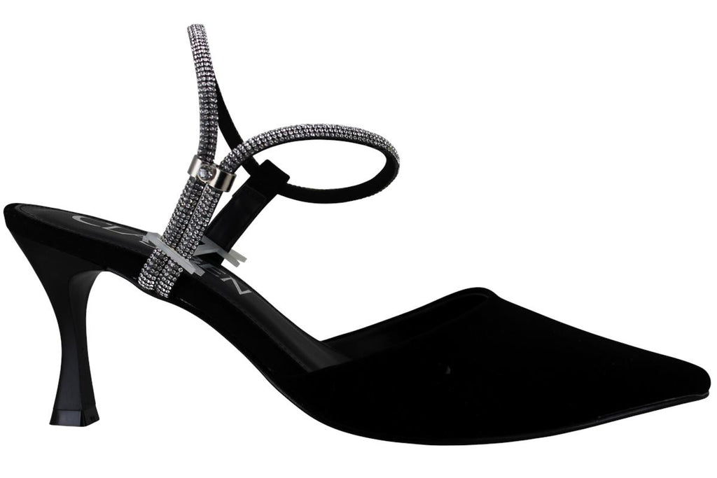 CLASBEN ZAPATILLA TACON ELEGANTE PULSERA BRILLOS MUJER 97078