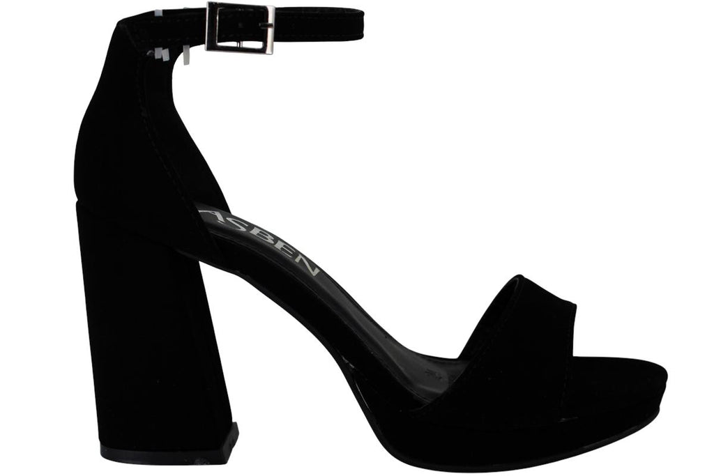 CLASBEN ZAPATILLA TACON ANCHO ELEGANTE PULSERA MUJER 97084