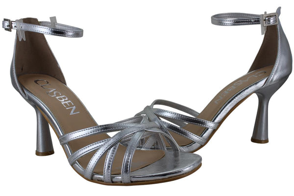 CLASBEN ZAPATILLA TACON CONO ELEGANTE PULSERA MUJER 97087