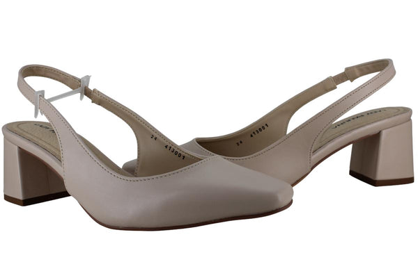 LADY PAULINA ZAPATILLA TACON ANCHO MODA ELEGANTE MUJER 97096