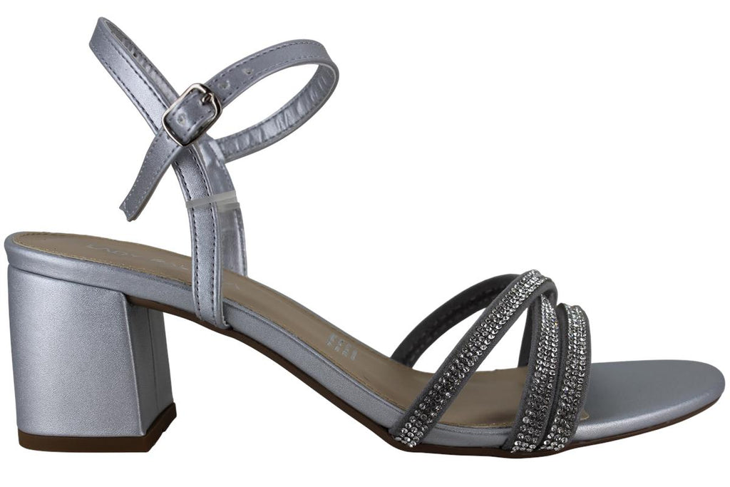 LADY PAULINA ZAPATILLA TACON ANCHO MODA ELEGANTE MUJER 97099