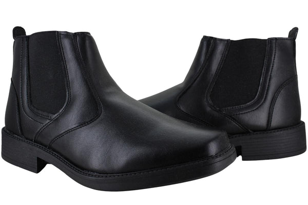 LEONARD SHOES BOTIN MODA ELEGANTE FORMAL LISO HOMBRE 97202
