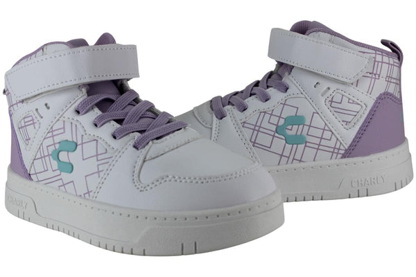 CHARLY TENIS BOTA SNEAKERS URBANO CASUAL SPORT NIÑA 97303