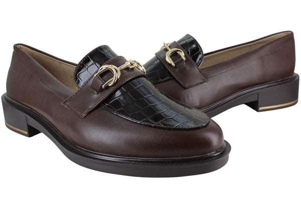 PINK LATTE ZAPATO MOCASIN FORMAL ELEGANTE BRILLO MUJER 97461